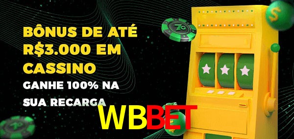 WBBet melhor bônus de depósito