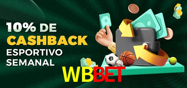 10% de bônus de cashback na WBBet